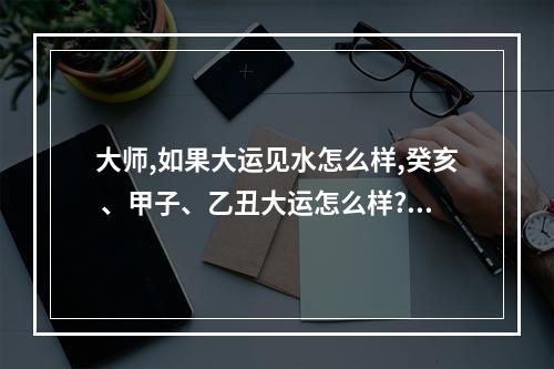 大师,如果大运见水怎么样,癸亥 、甲子、乙丑大运怎么样?谢谢了_百度知 ... 乙丑大运五行属什么