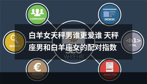 白羊女天秤男谁更爱谁 天秤座男和白羊座女的配对指数