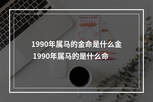 1990年属马的金命是什么金 1990年属马的是什么命
