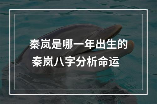 秦岚是哪一年出生的 秦岚八字分析命运