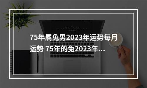 75年属兔男2023年运势每月运势 75年的兔2023年运势怎么样
