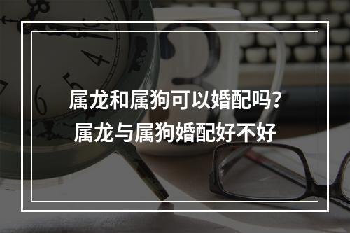 属龙和属狗可以婚配吗？ 属龙与属狗婚配好不好