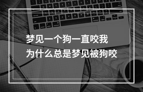 梦见一个狗一直咬我 为什么总是梦见被狗咬