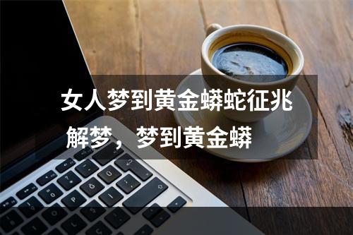 女人梦到黄金蟒蛇征兆 解梦，梦到黄金蟒