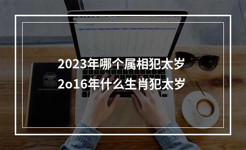 2023年哪个属相犯太岁 2o16年什么生肖犯太岁