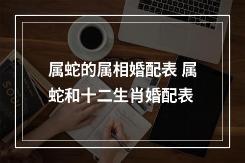 属蛇的属相婚配表 属蛇和十二生肖婚配表