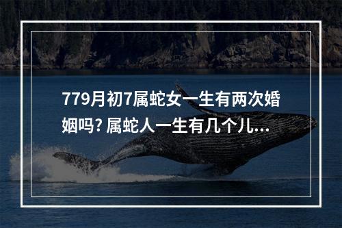 779月初7属蛇女一生有两次婚姻吗? 属蛇人一生有几个儿子
