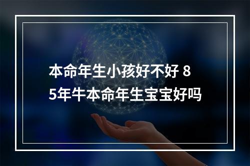 本命年生小孩好不好 85年牛本命年生宝宝好吗
