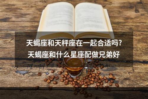 天蝎座和天秤座在一起合适吗? 天蝎座和什么星座配做兄弟好