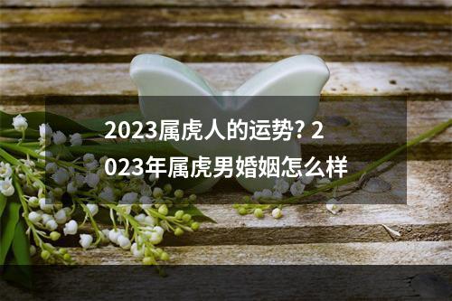 2023属虎人的运势? 2023年属虎男婚姻怎么样