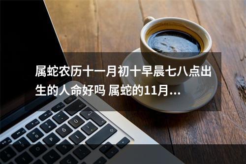 属蛇农历十一月初十早晨七八点出生的人命好吗 属蛇的11月出生是什么星座