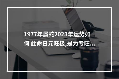 1977年属蛇2023年运势如何 此命日元旺极,是为专旺格,旺之极者,不可逆也,喜木火顺其气势,忌土金水...