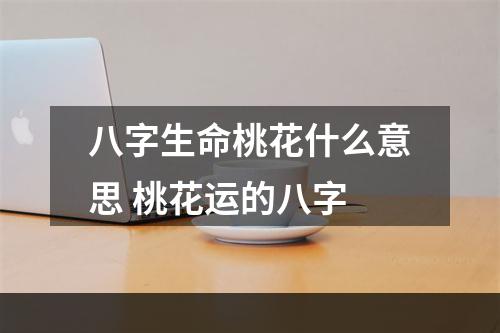 八字生命桃花什么意思 桃花运的八字