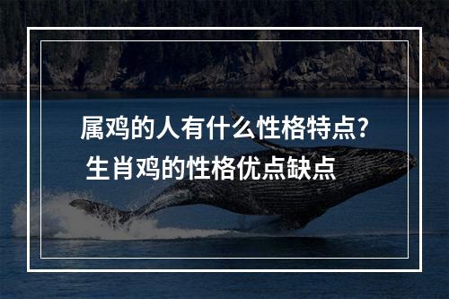 属鸡的人有什么性格特点? 生肖鸡的性格优点缺点