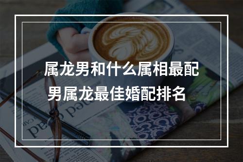 属龙男和什么属相最配 男属龙最佳婚配排名