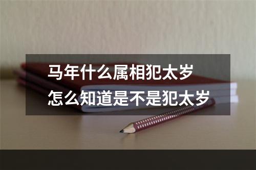 马年什么属相犯太岁 怎么知道是不是犯太岁