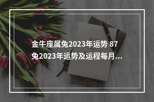 金牛座属兔2023年运势 87兔2023年运势及运程每月运程